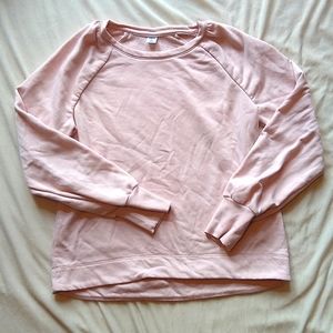 Light pink old navy sweatshirt in XS